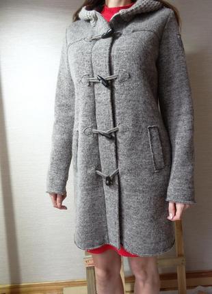 Демисезонное пальто из валяной шерсти2 фото