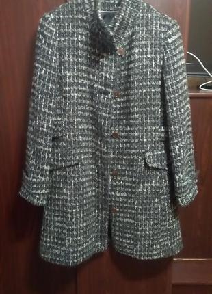 Демісезонне пальто mark adam new york 33 шерсть 38 розмір2 фото