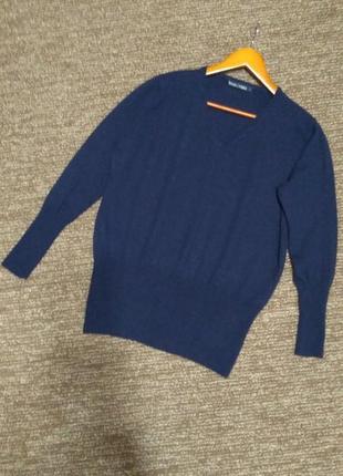 М'який затишний теплий светр woolovers 70 % шерсть, 30% кашемір!!1 фото