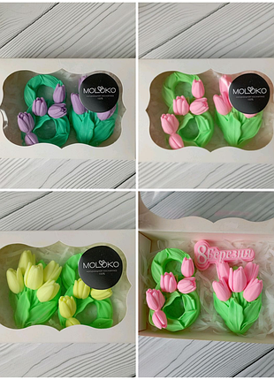 Мило ручної роботи на 8 березня, день закоханих, день народження