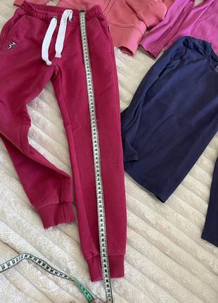 Набор вещей 5-6 лет, брюки, кофта, лонгслив8 фото