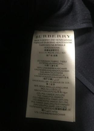 Кашемірове пальто burberry sandringham розмір 12 (m-l)7 фото