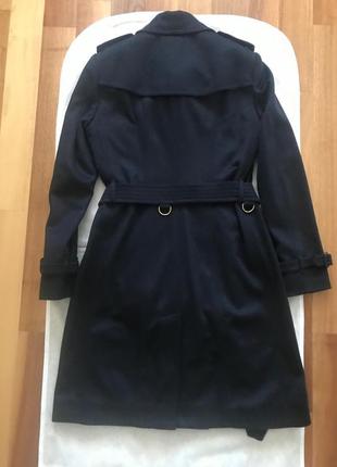Кашемировое пальто burberry sandringham размер 12 (m-l)3 фото