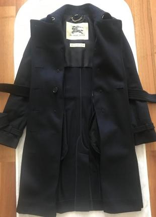 Кашемировое пальто burberry sandringham размер 12 (m-l)4 фото