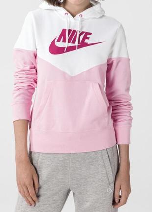 Nike женская яркая современная худи ,кофта с капюшоном !оригинал!