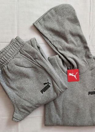 Новый мужской спортивный костюм puma essentials mens размер m, оригинал с сша!!! на флисе3 фото