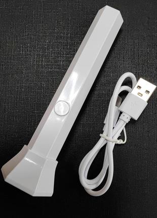 Портативна лампа для сушіння гель-лаку, usb-зарядка4 фото