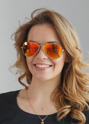 Ray ban original 8287 ray ban 3026d-orange (o4ki-8287)8 фото