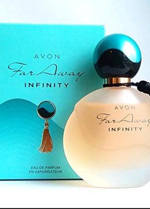 Парфюмная вода для нее " far away. infinity "avon 50 ml.1 фото