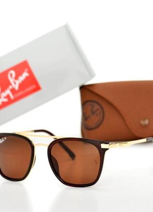 Ray ban clubmaster 9340 ray ban с поляризацией 4622brown (o4ki-9340)