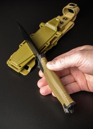 Ніж кухонний gerber strongarm fine edge coyote ніж у пластикових піхвах3 фото