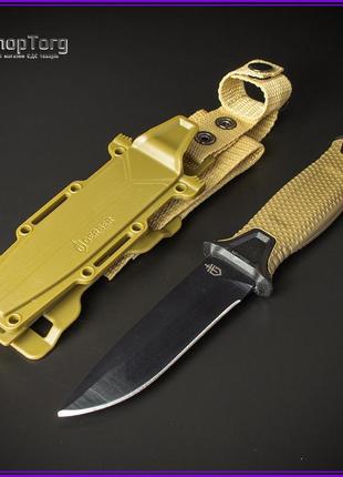 Ніж кухонний gerber strongarm fine edge coyote ніж у пластикових піхвах