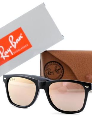 Ray ban wayfarer 12676 sunglasses с поляризацией p2140-c-8 (o4ki-12676)