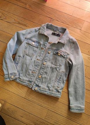 Набор вещей джинсовка пиджак джинс сарафан в рубчик4 фото