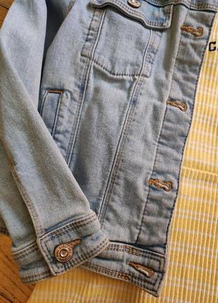 Набір речей джинсовка  піджак джинс сарафан в рубчик3 фото