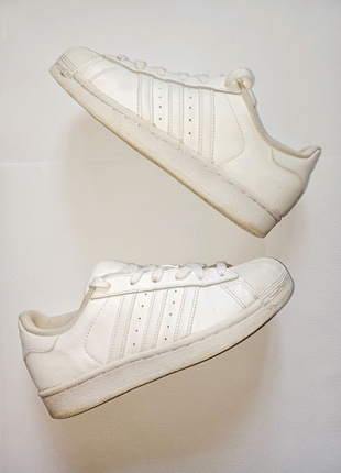 Adidas superstar white оригінал / кросівки