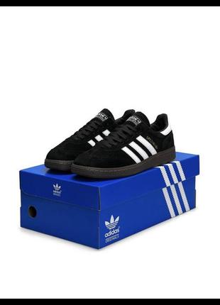 Мужские кроссовки adidas spezial black white