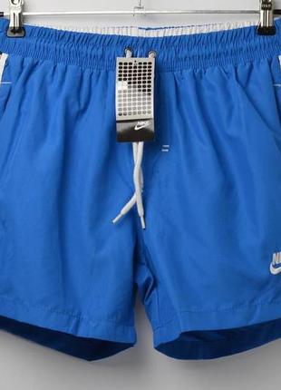 Плавки nike blue плавальні шорти найк шорты плавательные мужские шорти для спорту