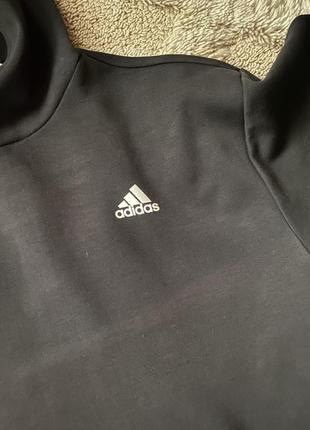 Худи черный adidas 2