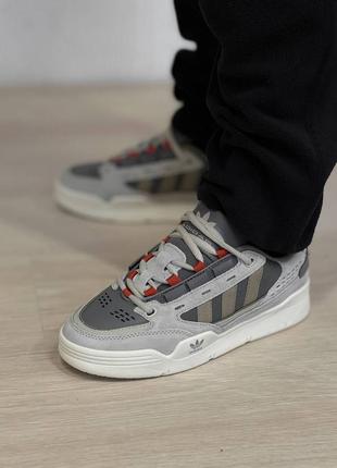 Adidas adi2000 silver khaki orange2 фото