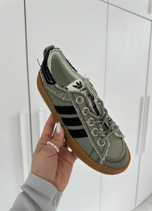 Кроссовки adidas campus 80s khaki6 фото