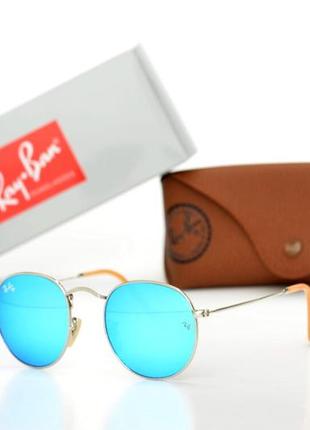 Ray ban round metal 9322 ray ban 3447aqua-s (o4ki-9322)1 фото