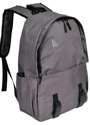 Міський рюкзак спортивний сірий grey compact