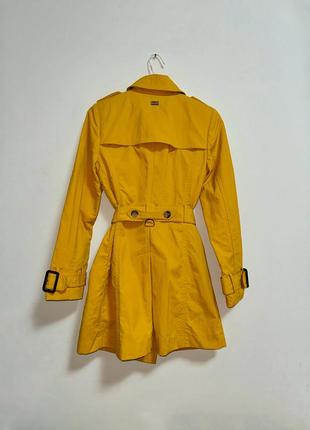 Яскравий жовтий тренч плащ mcgregor весняна курточка вітровка3 фото