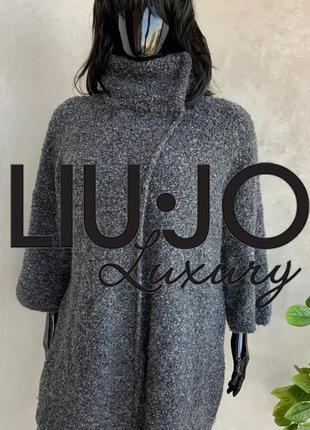 Liu jo люксовое итальянское пальто в составе присутствует шерсть twin set pinko max mara massimo dutti1 фото