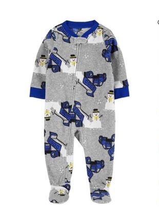 Флисовый слип пижама флисовая для мальчика на 4т 104см1 фото