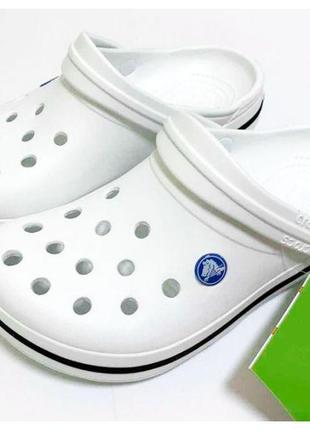 Крокс сабо crocs crocband white