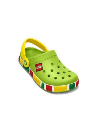 Дитячі крокси crocs crocband lego green