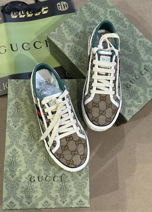 Кеды в стиле gucci2 фото