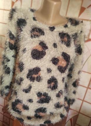 Стильний пухнастий светр-травка від f&f6 фото