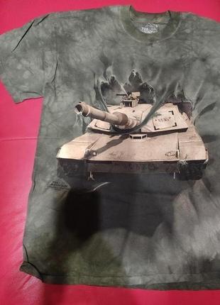 Футболка танк abrams usa топ size m(l)1 фото