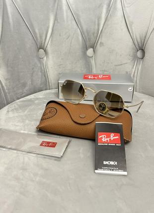 Сонцезахисні окуляри ray ban повний комплект