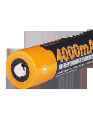 Акумулятор для ліхтаря fenix 21700 (4000 mah)4 фото