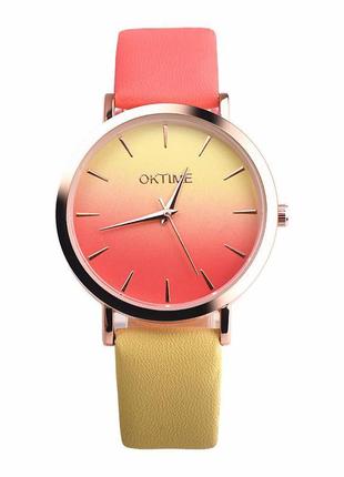 Кварцовий наручний годинник oktime1 фото