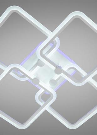 Led-люстра с диммером и цветной подсветкой, mx2503/4l wh led 3color dimmer 110w