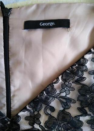 Кружевное гипюровое платье george, u918/eur466 фото