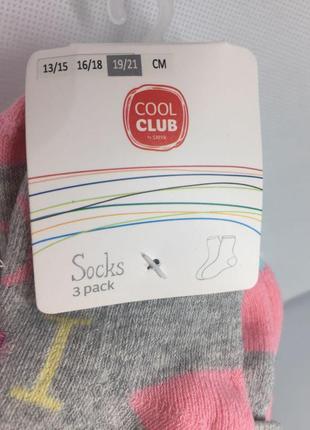 Шкарпетки на дівчинку cool club5 фото
