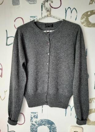 Кашеміровий кардіган/кофта на гудзиках светр cashmere 100% кашемір2 фото