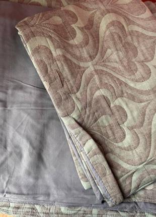 Шикарное постельное белье комплект лен с муслином2 фото