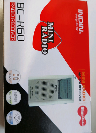 Радіо радіоприймач на батарейках приёмник радио am fm3 фото