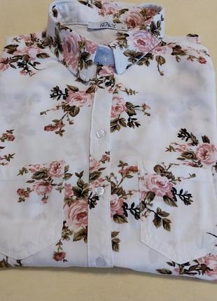 Качественная стильная вискозная блуза hailys1 фото