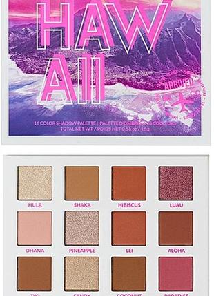 Bh cosmetics hangin' in hawaii eyeshadow palette палетка тіней для повік4 фото