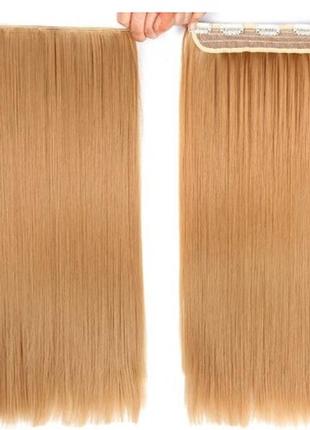 Волосы на заколках ровные волосы трессы