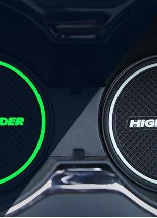 Тойота хайлендер toyota highlander килимки в кишені гумові