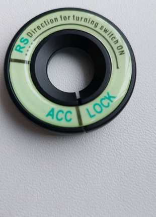 Накладка світиться на замок запалювання шкода октавія а5