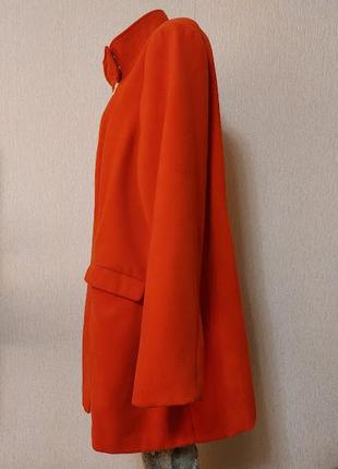 Красивое яркое женское демисезонное пальто 24 размера george9 фото